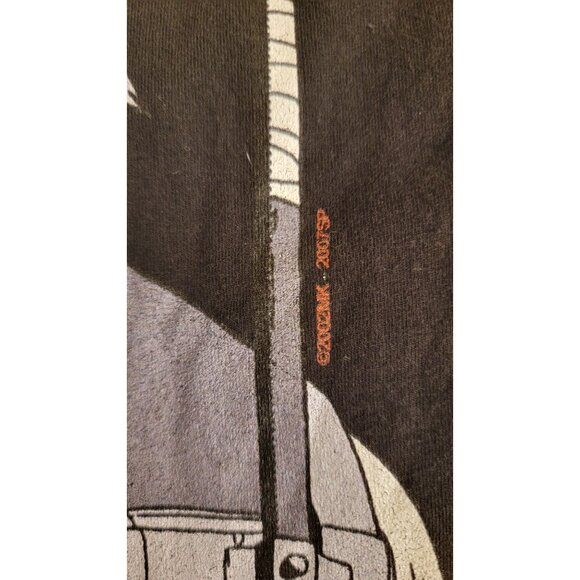 VTG Naruto Shippuden 2002 Anime Cartoon T-Shirt Black 5XL Port & Company Fan Fav - Picture 3 of 6